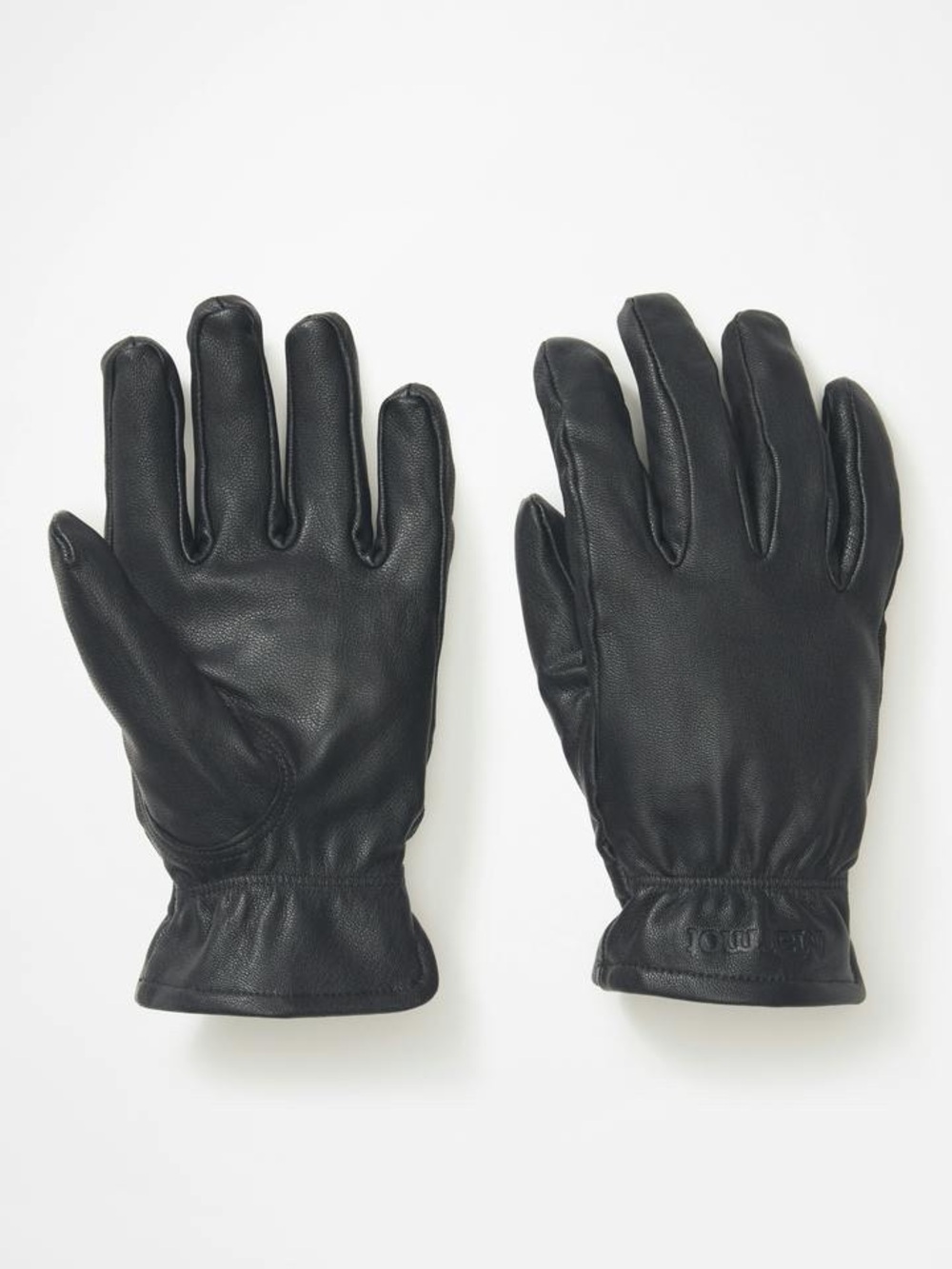 Marmot Basic Work Glove Black Leather Lined Winter Outdoors Medium